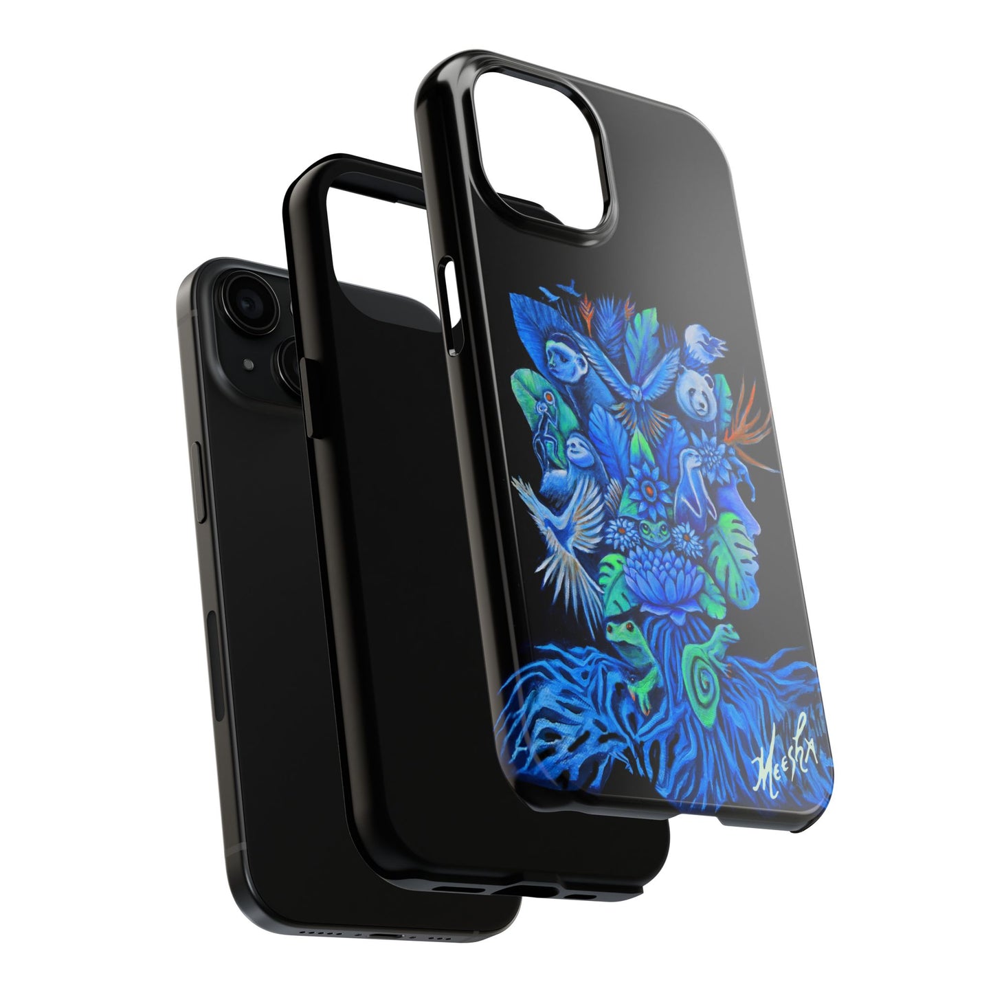 Out of the Blue Tough Phone Case for Animal Lovers