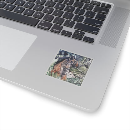 Watchful Warrior Kiss-Cut Stickers