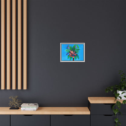 Palm Tree of Life Framed Canvas Print