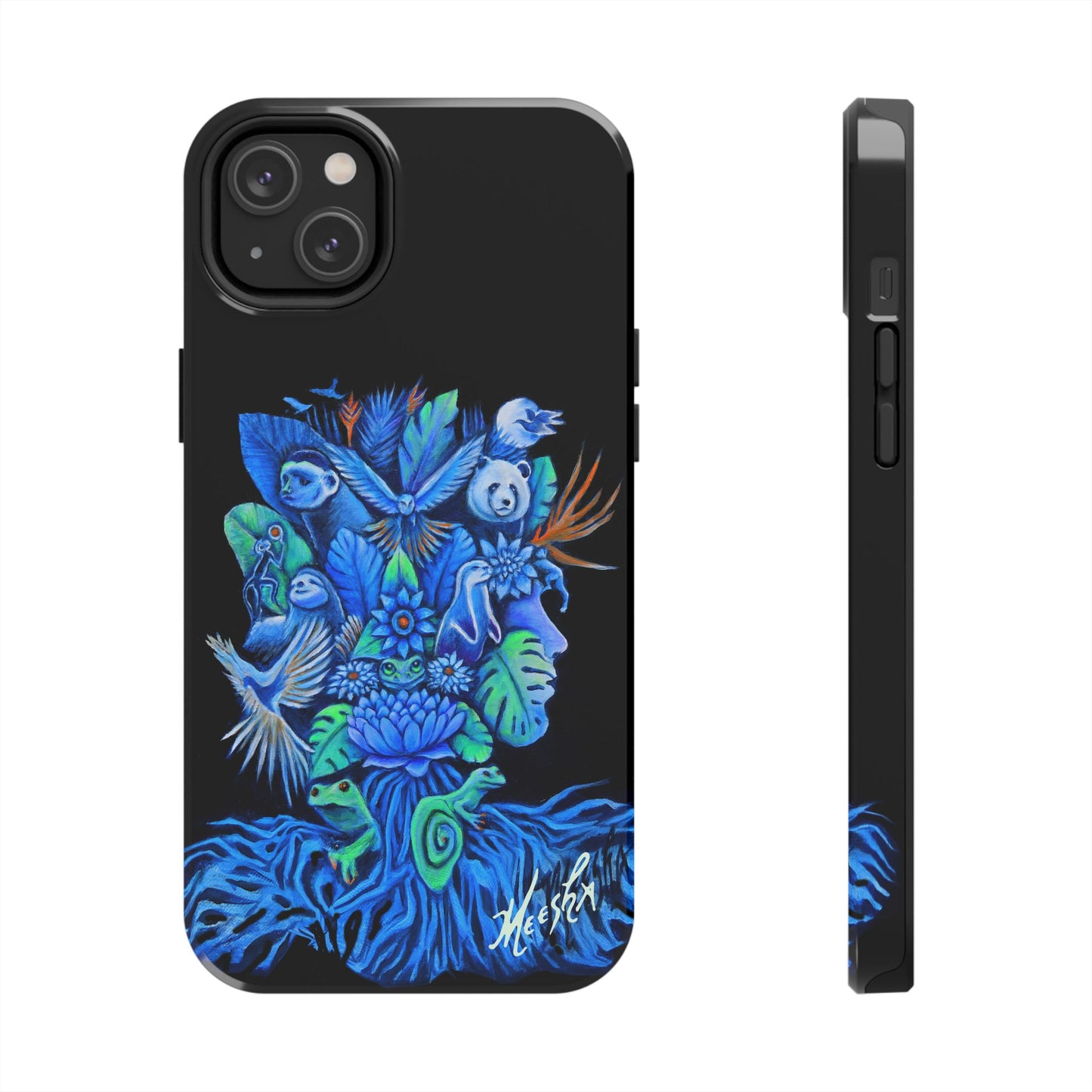 Out of the Blue Tough Phone Case for Animal Lovers