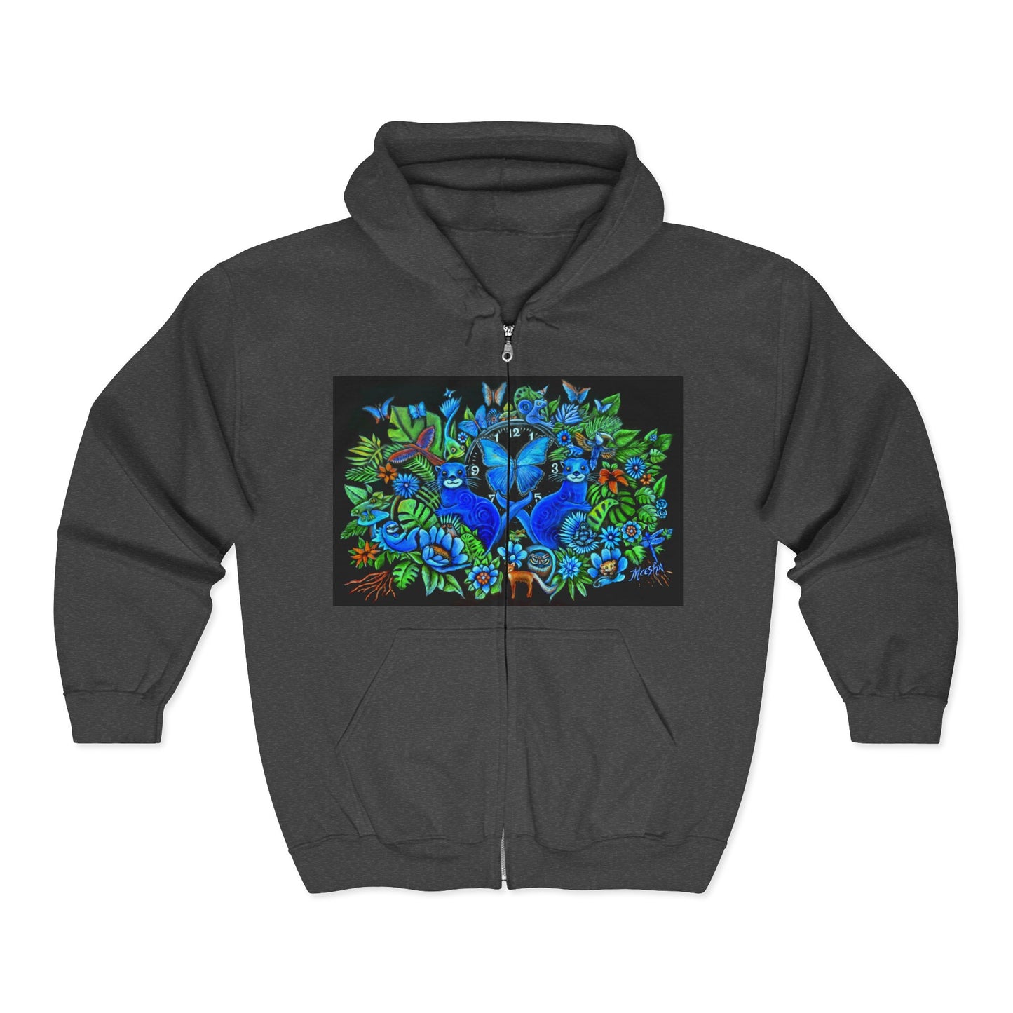 Out of Time Unisex Heavy Blend™ Full Zip Hooded Sweatshirt