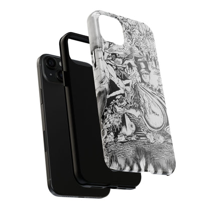 Alice In Blunderland Tough Cell Phone Cases for the Curiously Inclined