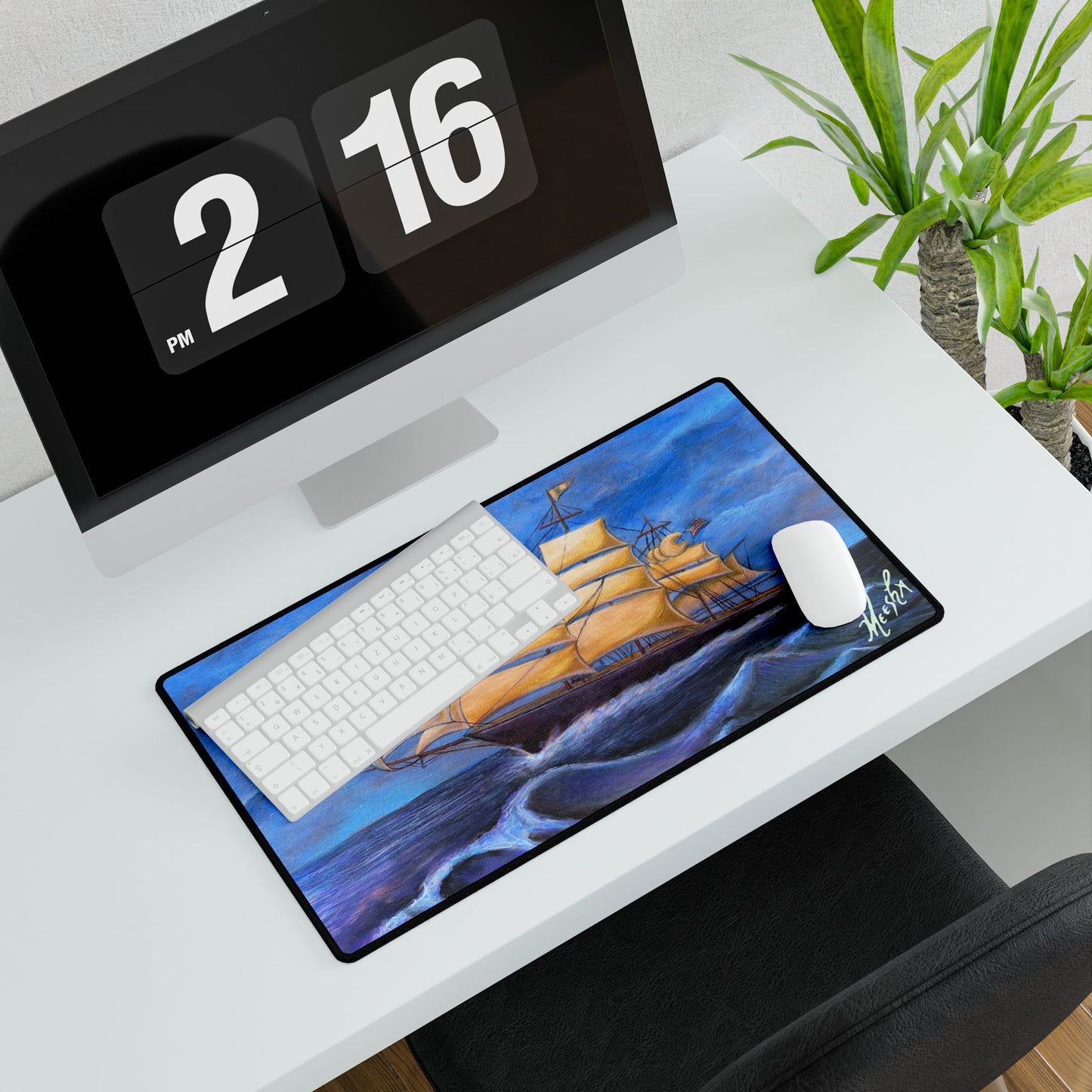 Whimsical Wavehopper Desk Mats