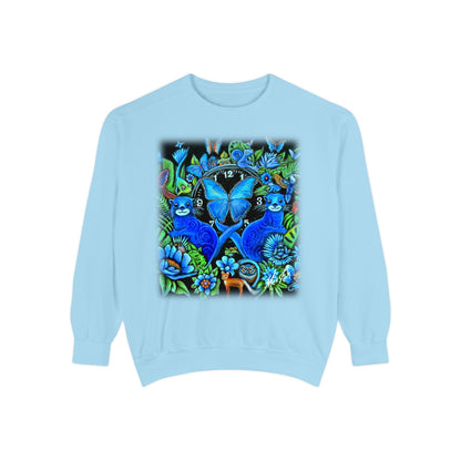 Out of Time Unisex Garment-Dyed Sweatshirt