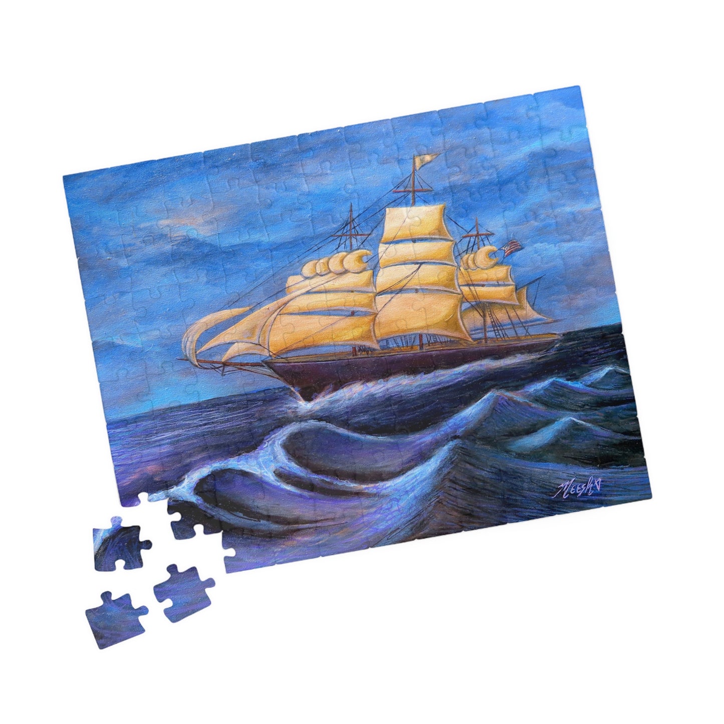 Whimsical Wavehopper Puzzle