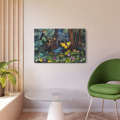 Amazonia Metal Art Sign