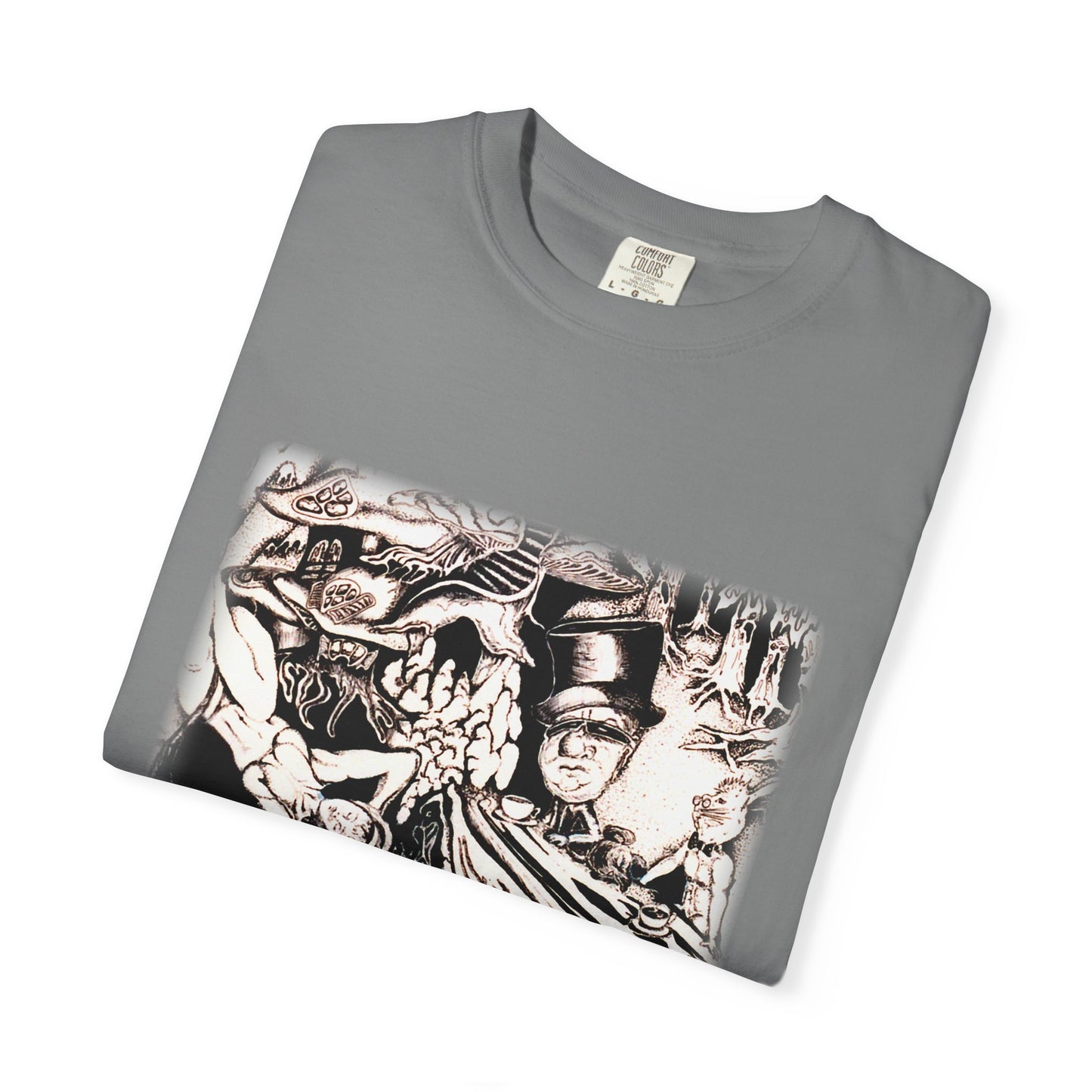 Alice In Wonderland Unisex Garment-Dyed T-shirt