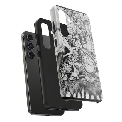 Alice In Blunderland Tough Cell Phone Cases for the Curiously Inclined