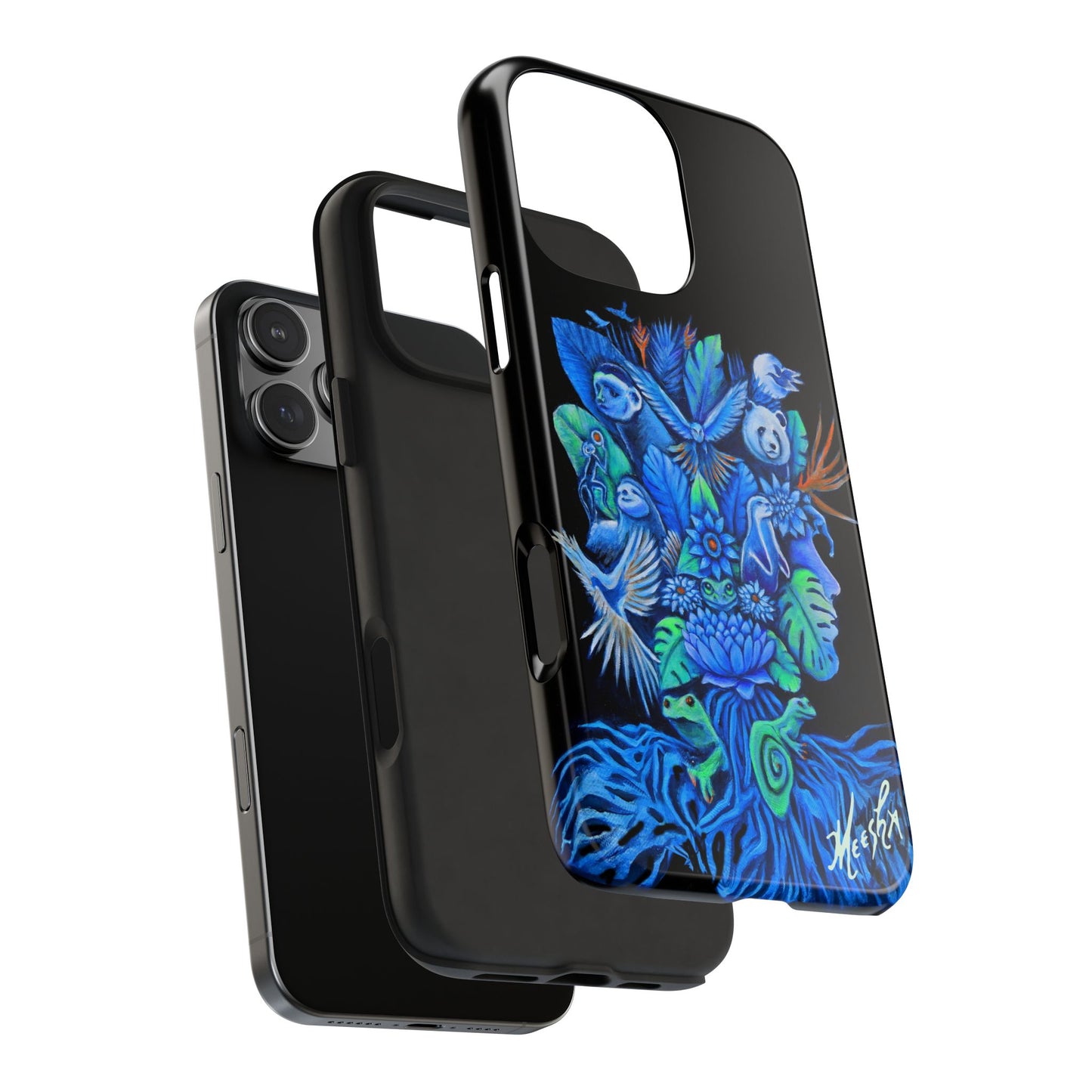 Out of the Blue Tough Phone Case for Animal Lovers