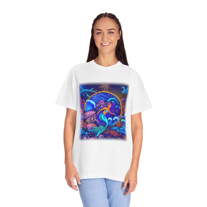 Celestrial Extraterrestrial Unisex Garment-Dyed T-shirt