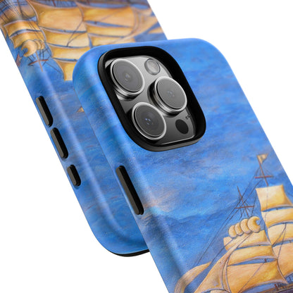 Whimsical Wavehopper Tough Cell Phone Cases