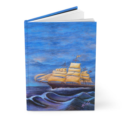 Whimsical Wavehopper Hardcover Favorite Journal