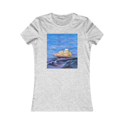 Whimsical Wavehopper Women's Favorite Tee