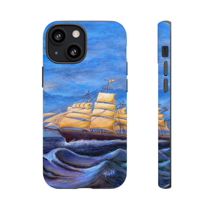Whimsical Wavehopper Tough Cell Phone Cases