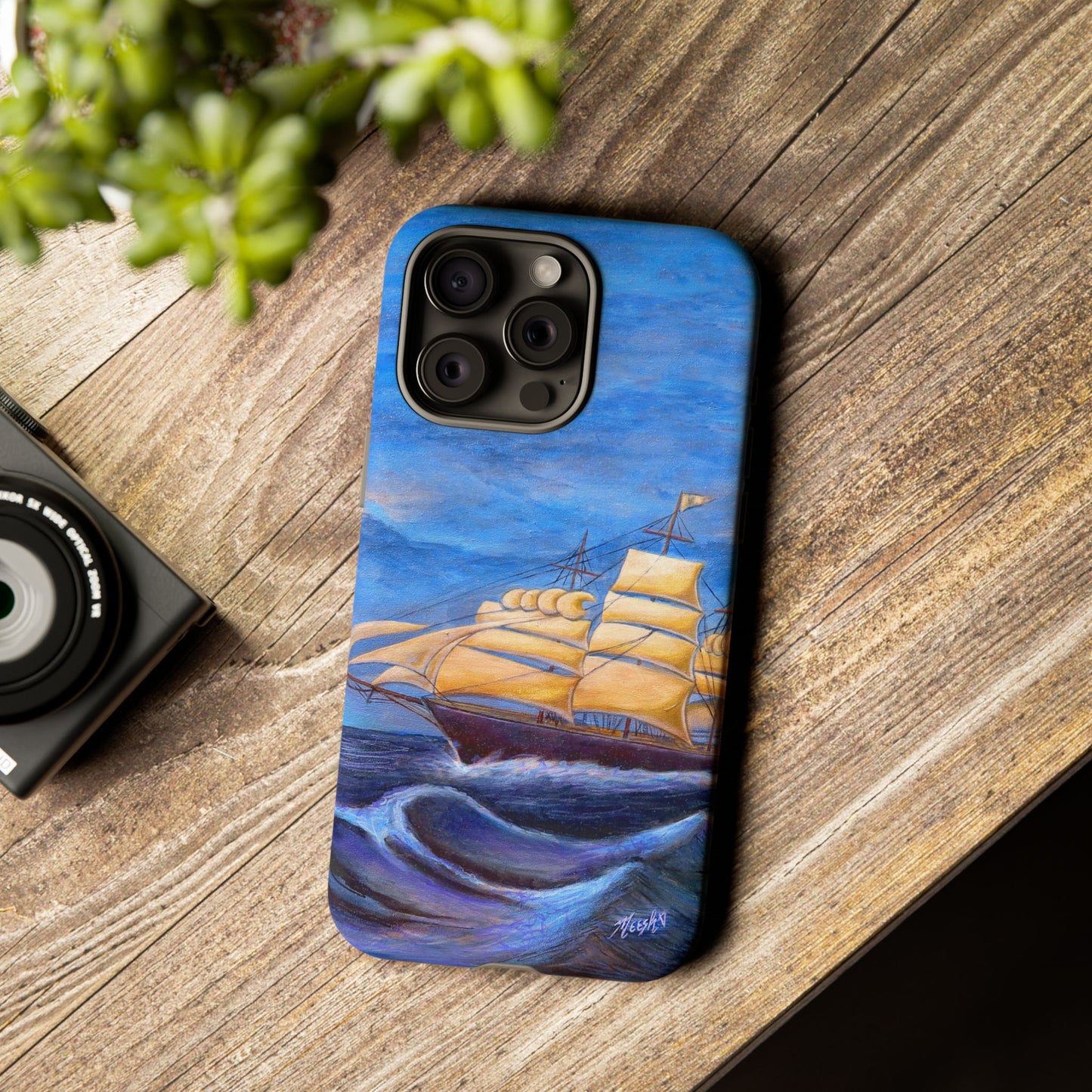 Whimsical Wavehopper Tough Cell Phone Cases