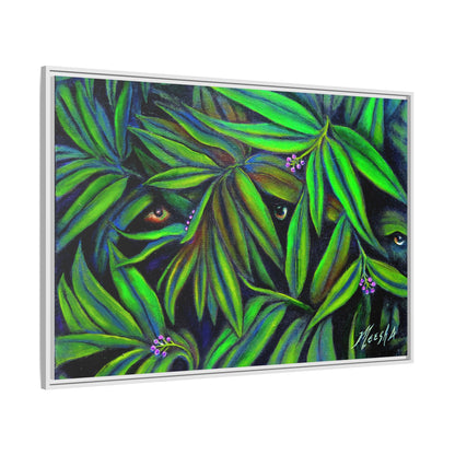 Jeepers Peepers Framed Canvas Print