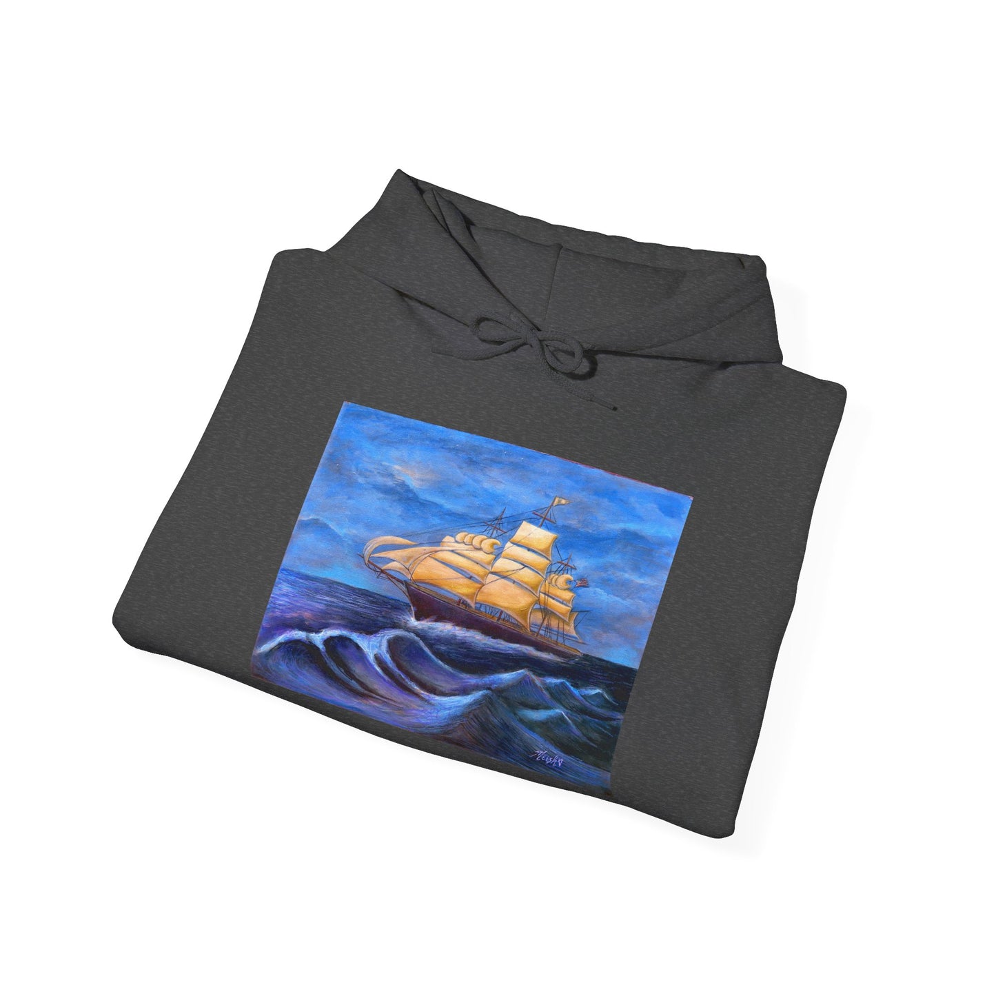 Whimsical Wavehopper Unisex Heavy Blend™ Hooded Sweatshirt