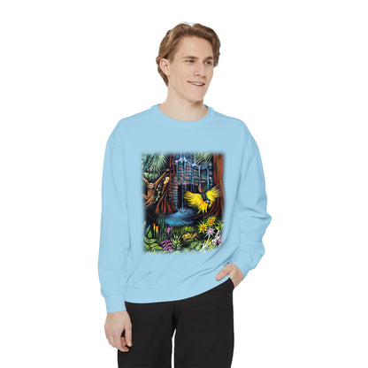 Amazonia Unisex Garment-Dyed Sweatshirt