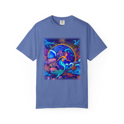 Celestrial Extraterrestrial Unisex Garment-Dyed T-shirt
