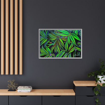 Jeepers Peepers Framed Canvas Print