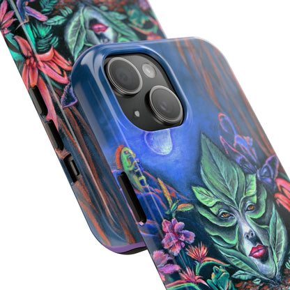 Moonlight Mischief Tough Phone Case for Nature Lovers