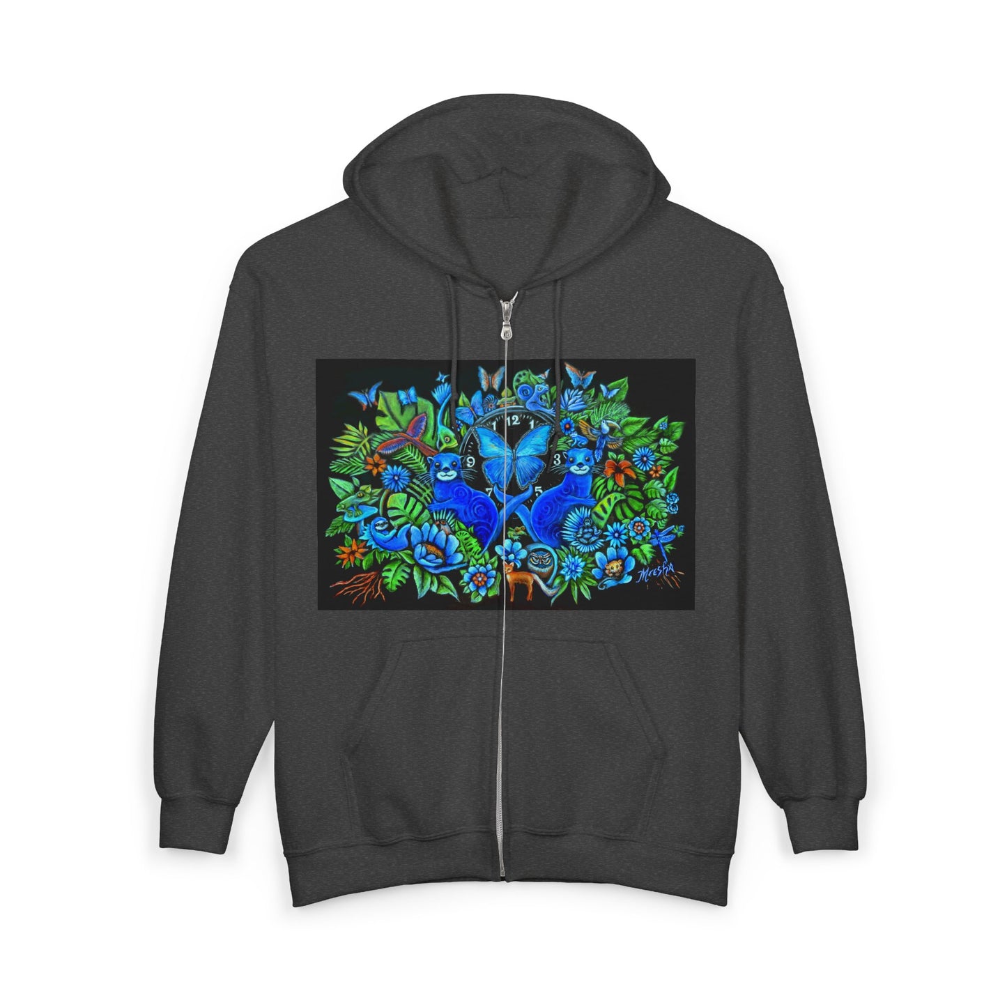 Out of Time Unisex Heavy Blend™ Full Zip Hooded Sweatshirt