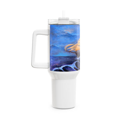 Whimsical Wavehopper 40oz Tumbler