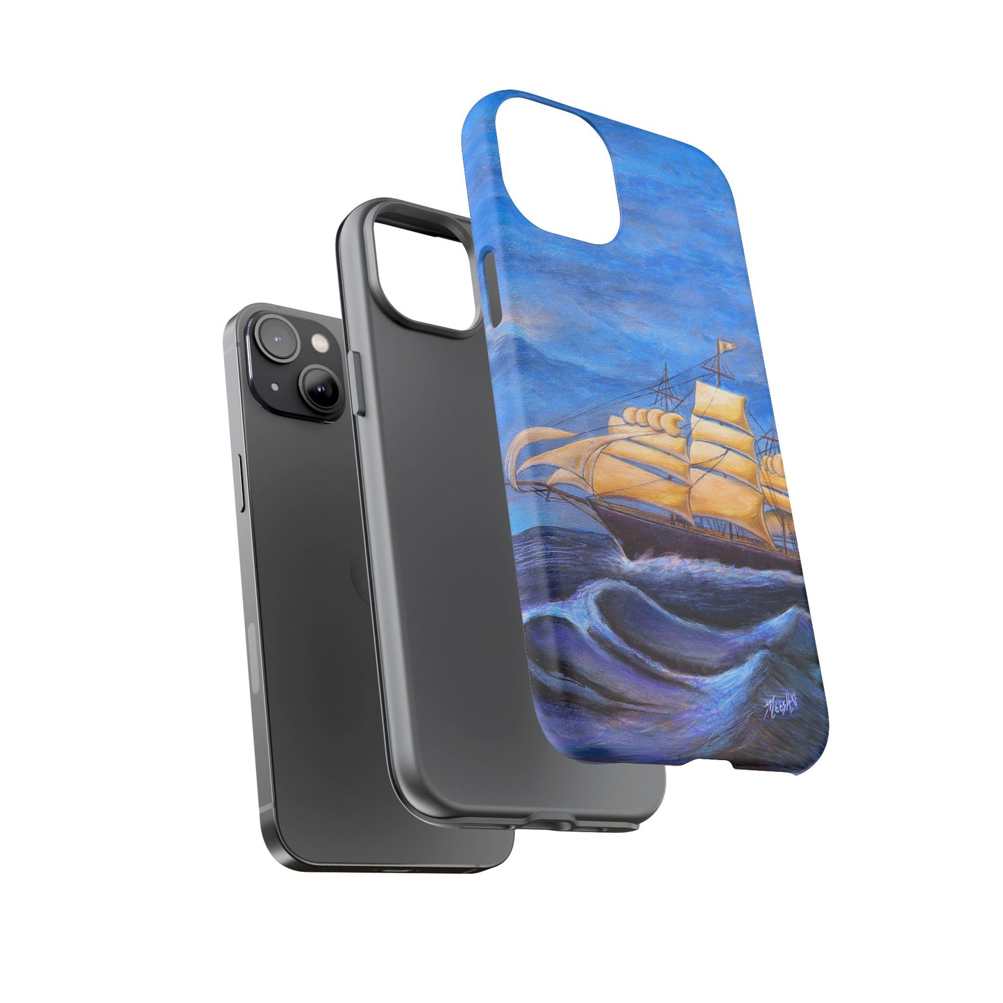Whimsical Wavehopper Tough Cell Phone Cases