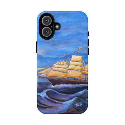 Whimsical Wavehopper Tough Cell Phone Cases