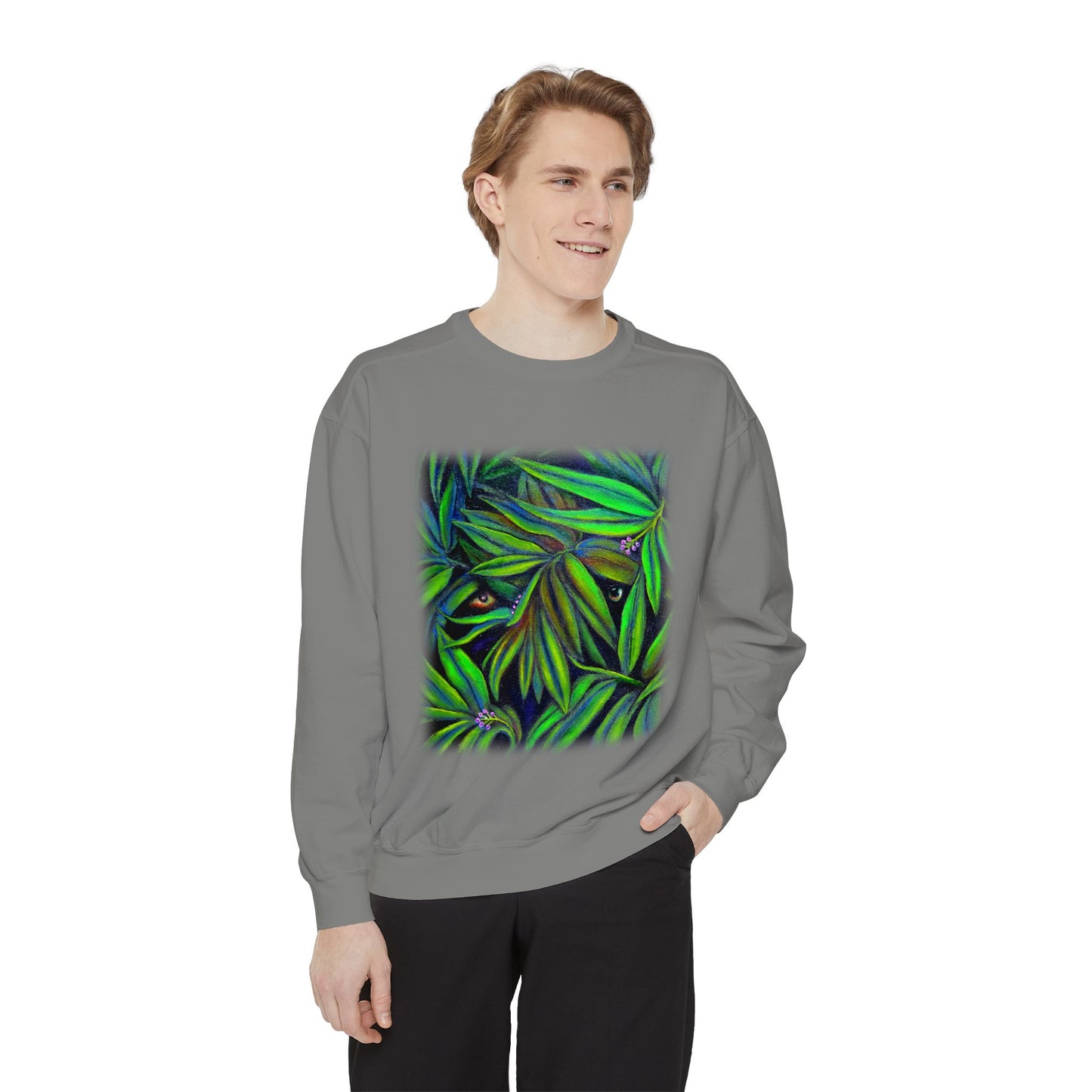 Jeepers Peepers Unisex Garment-Dyed Sweatshirt