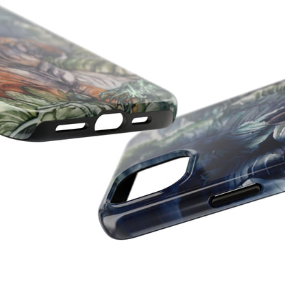 Watchful Warrior Tough Phone Case for Nature Lovers