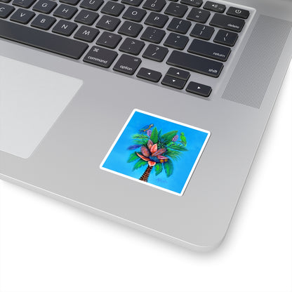Palm Tree of Life Kiss-Cut Stickers
