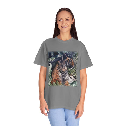 Watchful Warrior Unisex Garment-Dyed T-shirt