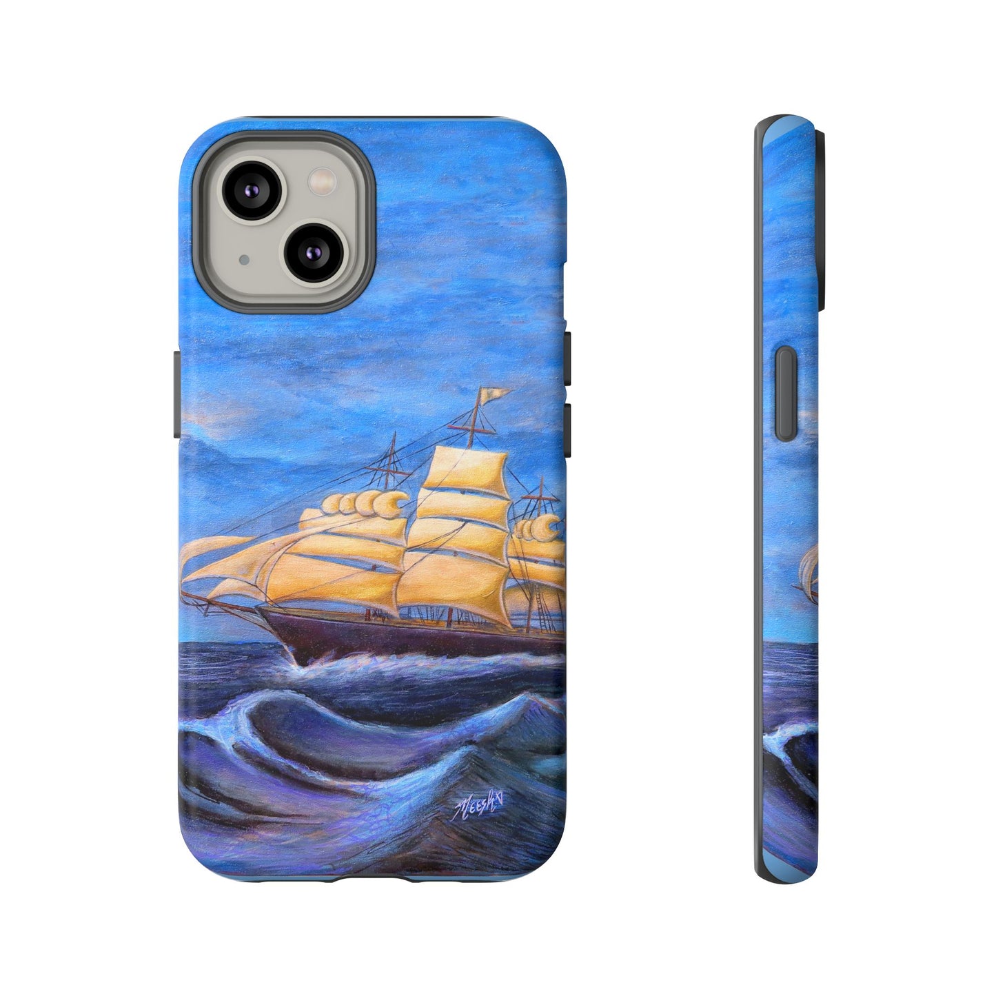 Whimsical Wavehopper Tough Cell Phone Cases