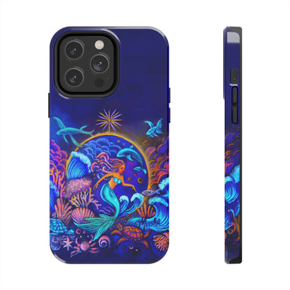 Celestial Extraterrestrial I Tough Phone Case for Mermaid Lovers
