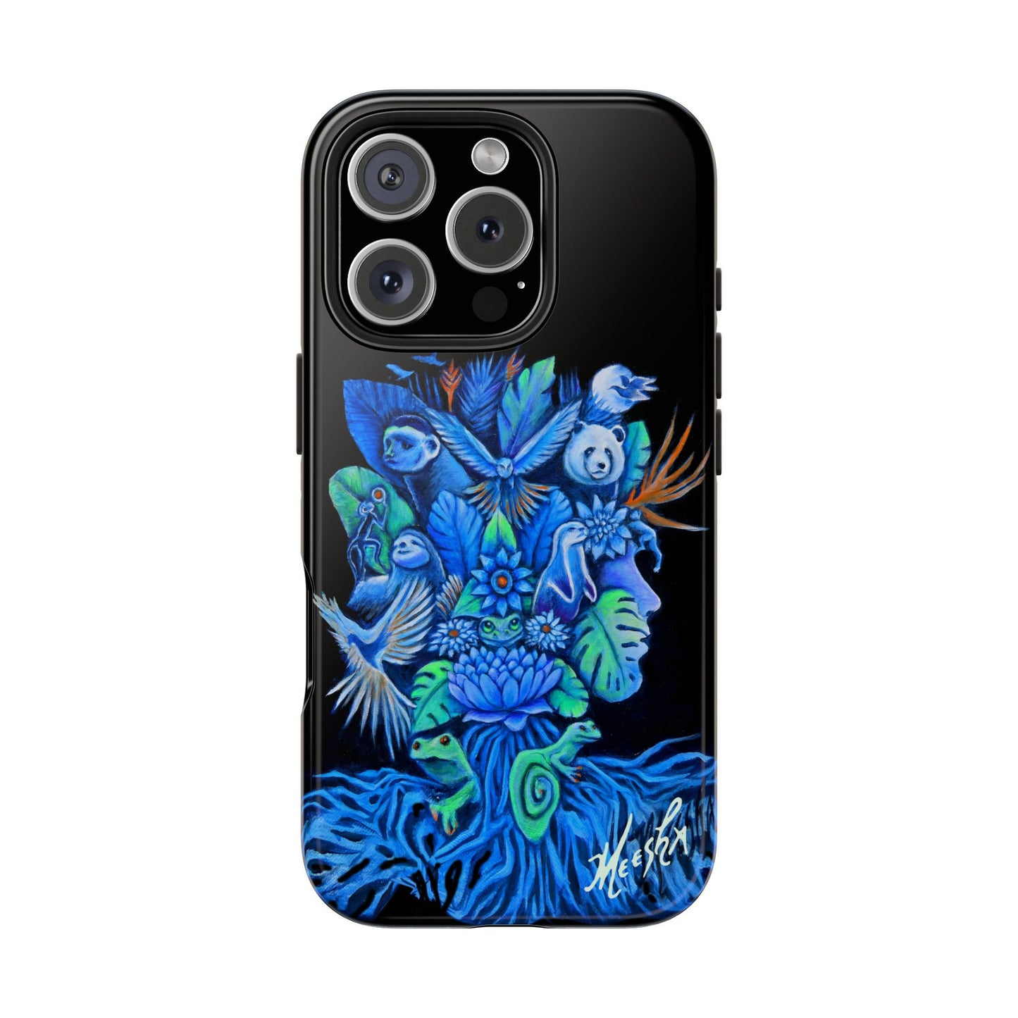 Out of the Blue Tough Phone Case for Animal Lovers