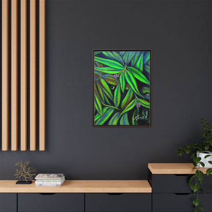 Jeepers Peepers Framed Canvas Print