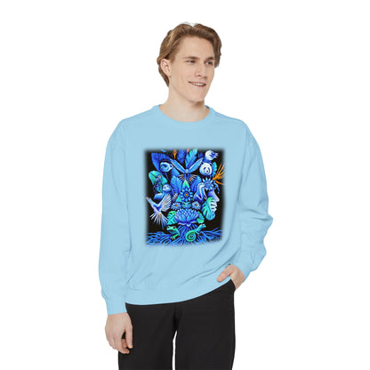 Out of the blue Unisex Garment-Dyed Sweatshirt