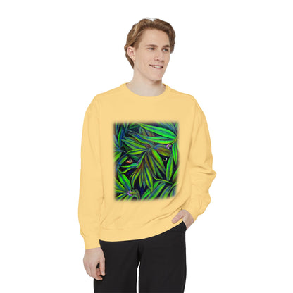 Jeepers Peepers Unisex Garment-Dyed Sweatshirt