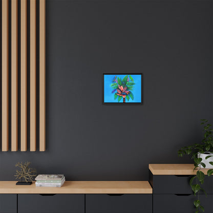 Palm Tree of Life Framed Canvas Print