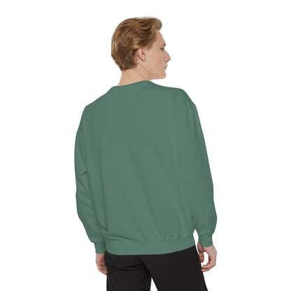 Watchful Warrior Unisex Garment-Dyed Sweatshirt