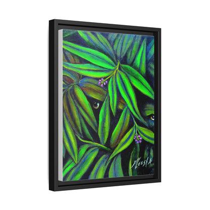 Jeepers Peepers Framed Canvas Print