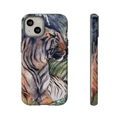 Watchful Warrior Tough Cell Phone Cases