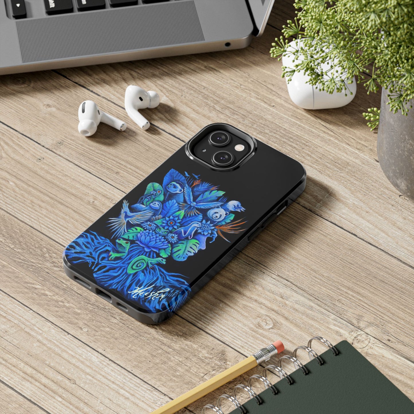 Out of the Blue Tough Phone Case for Animal Lovers