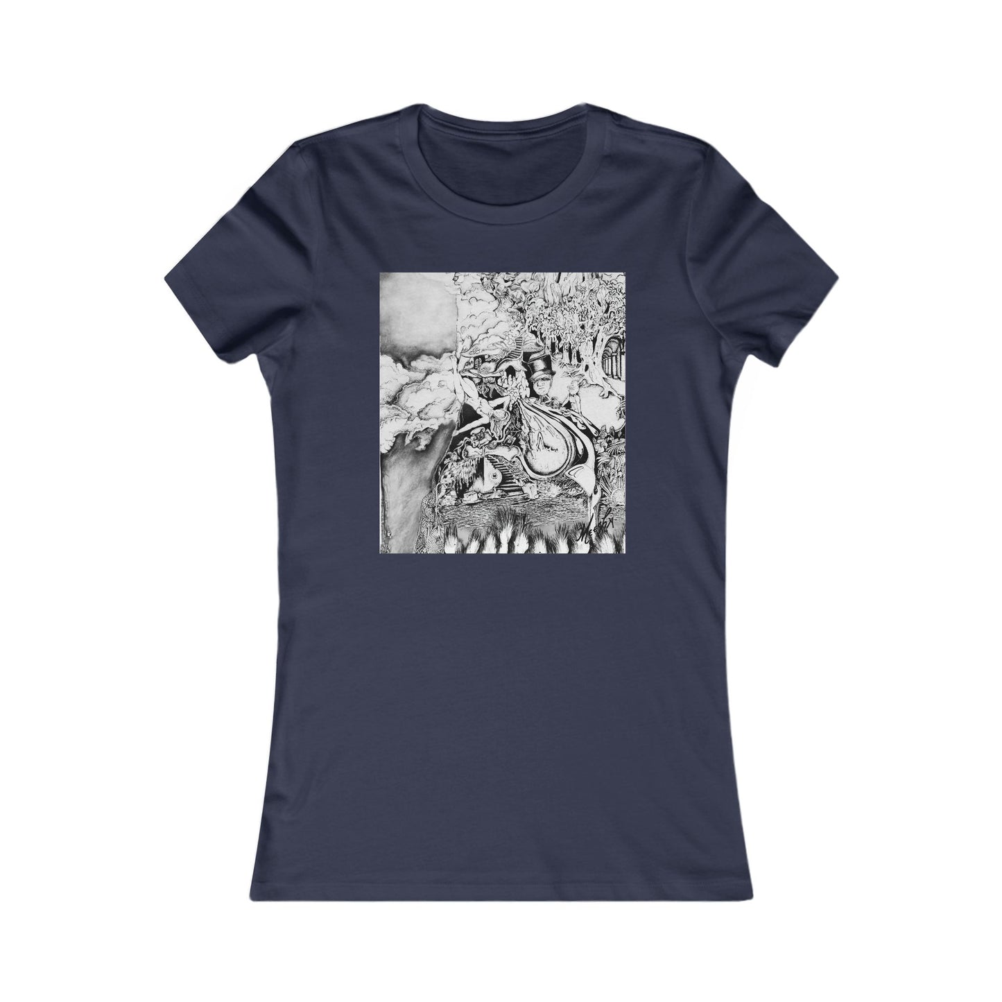 Alice In Wonderland Women's Favorite Tee