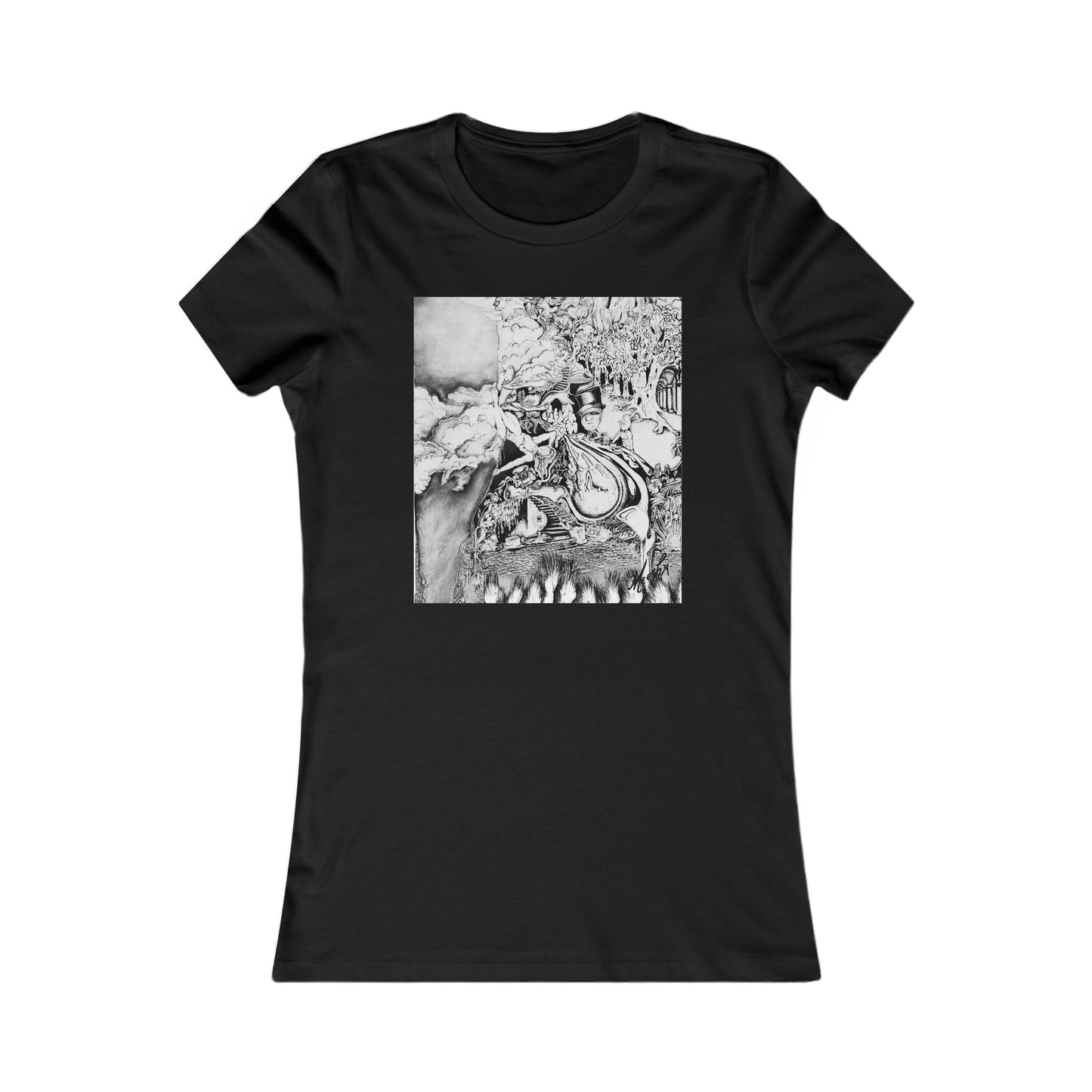 Alice In Wonderland Women's Favorite Tee