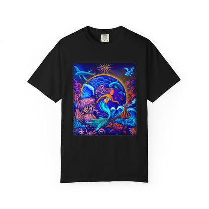 Celestrial Extraterrestrial Unisex Garment-Dyed T-shirt