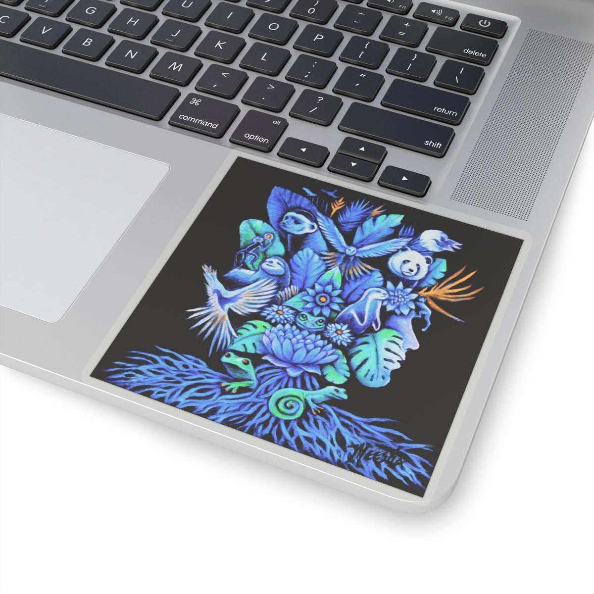 Out of the blue Kiss-Cut Stickers