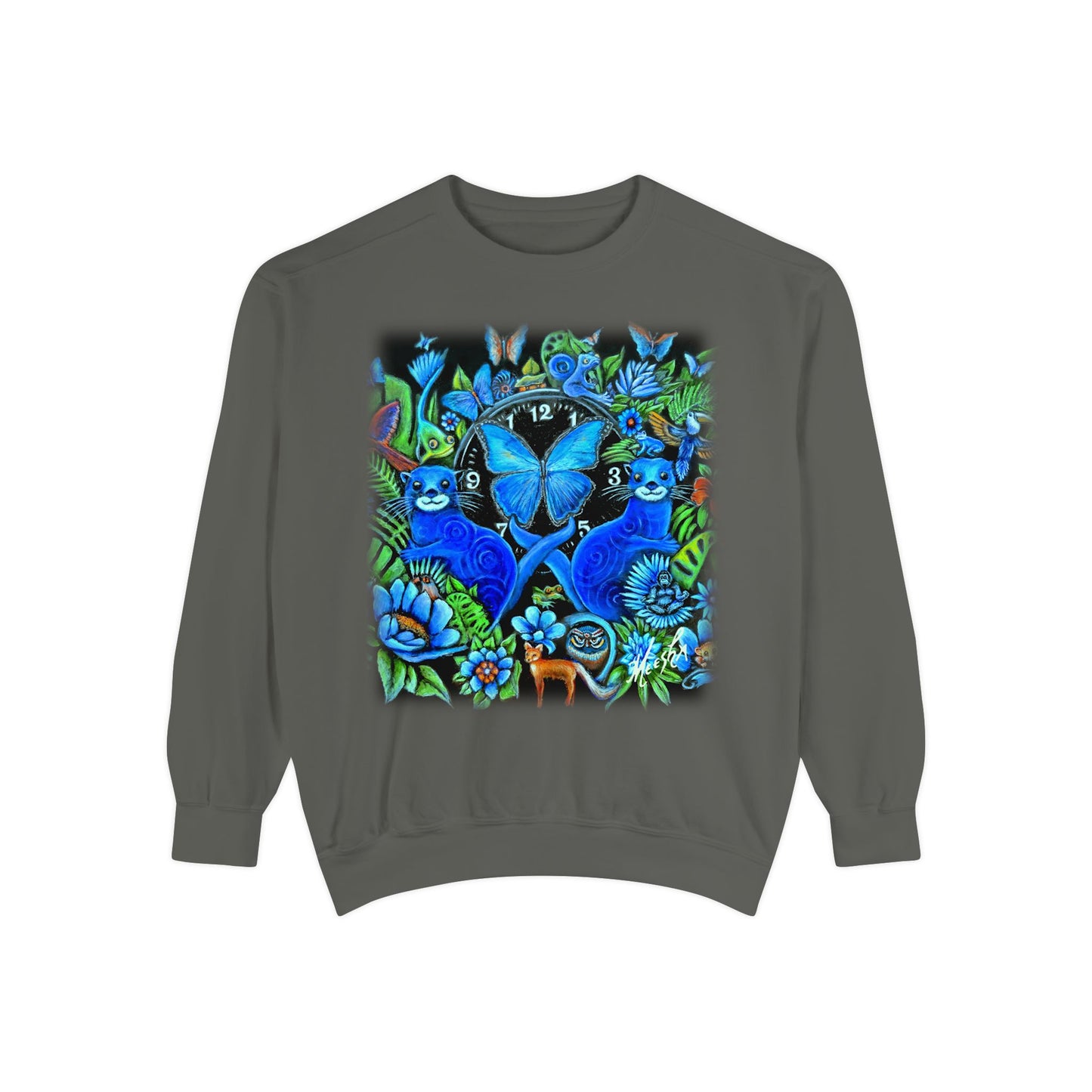 Out of Time Unisex Garment-Dyed Sweatshirt