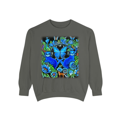Out of Time Unisex Garment-Dyed Sweatshirt